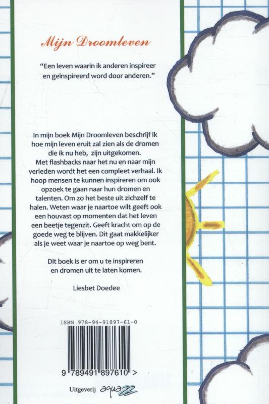 Achterkant van Mijn droomleven