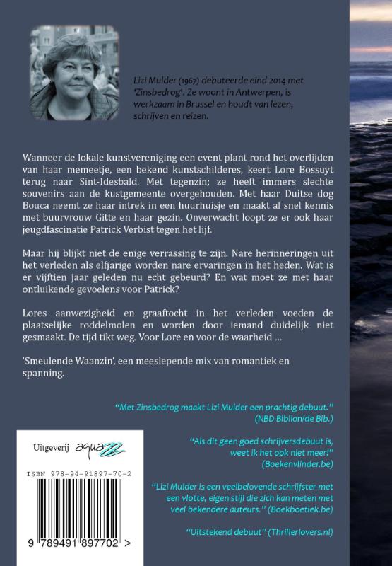 Achterkant van Smeulende waanzin