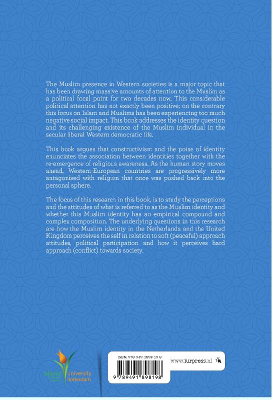Achterkant van Constructivism and Muslim Identity