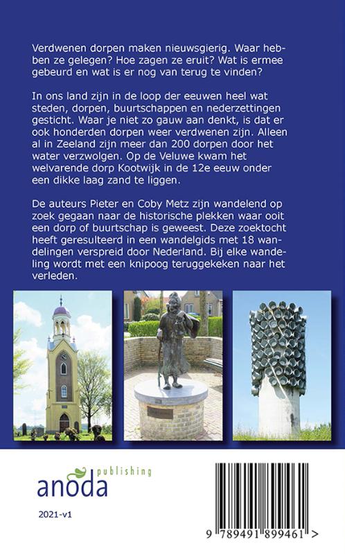 Achterkant van Op zoek naar verdwenen dorpen