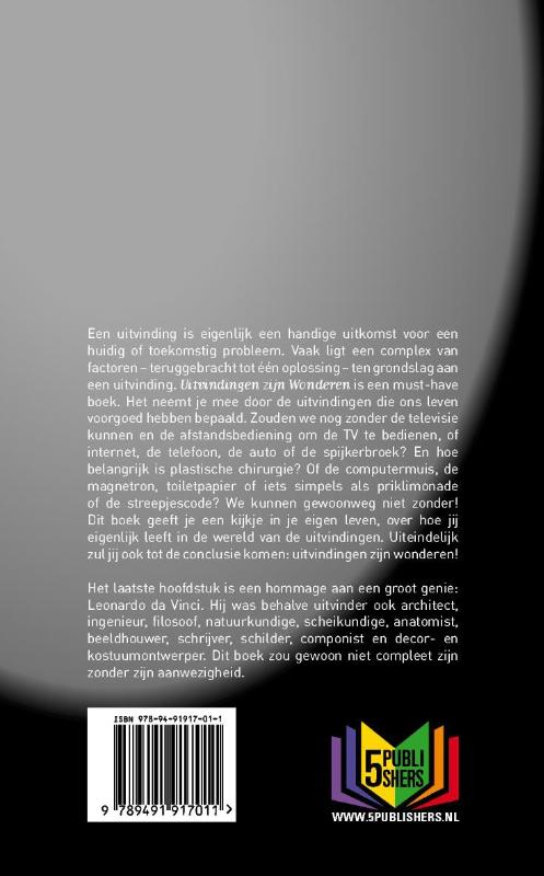 Achterkant van Uitvindingen zijn wonderen