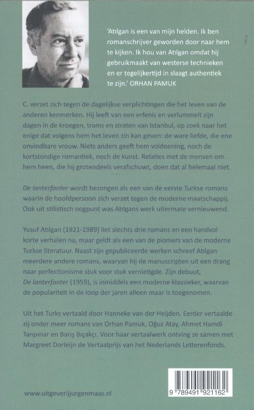 Achterkant van De lanterfanter