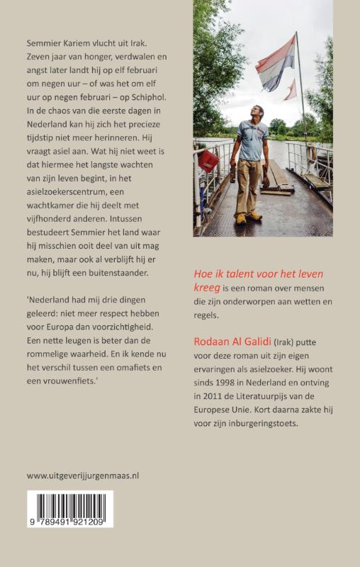Achterkant van Hoe ik talent voor het leven kreeg