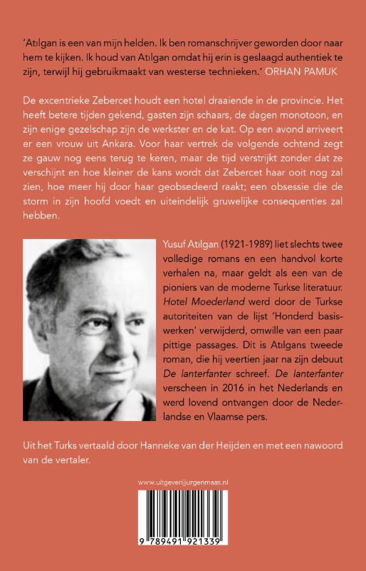 Achterkant van Hotel Moederland