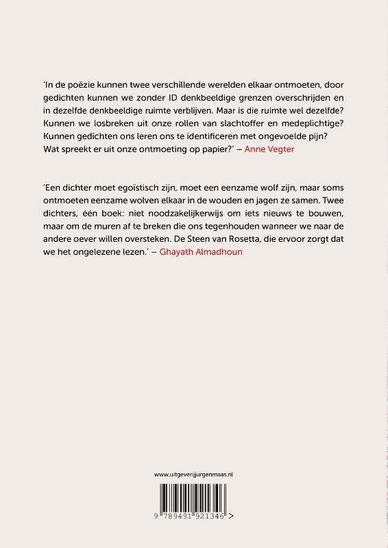 Achterkant van Ik hier jij daar