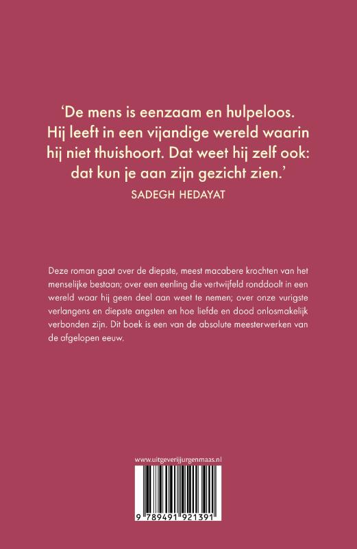 Achterkant van De blinde uil