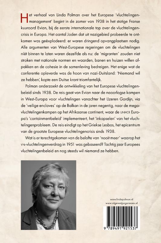Achterkant van Niemand wil ze hebben