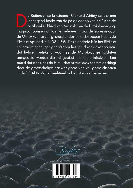 Achterkant van Daar komen de helmen