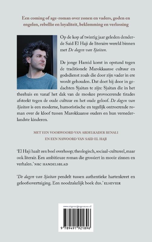 Achterkant van De dagen van Sjaitan