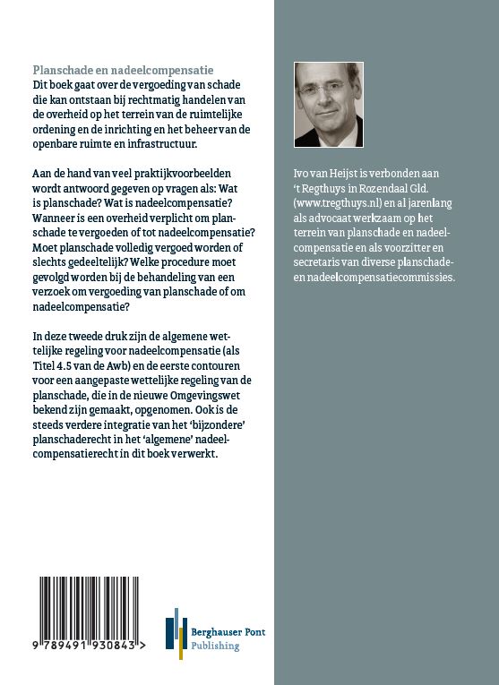 Achterkant van Planschade en nadeelcompensatie