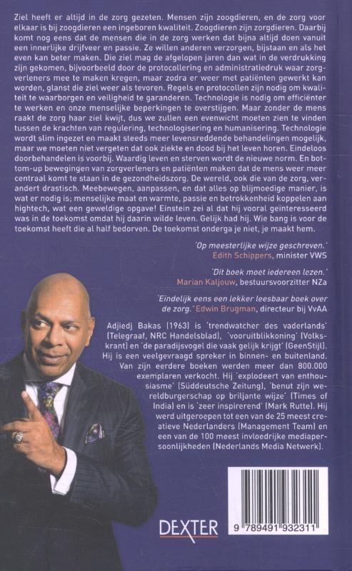 Achterkant van Ziel in de zorg