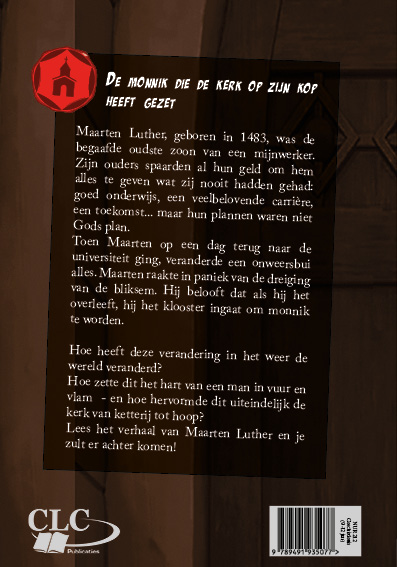 Achterkant van Maarten Luther