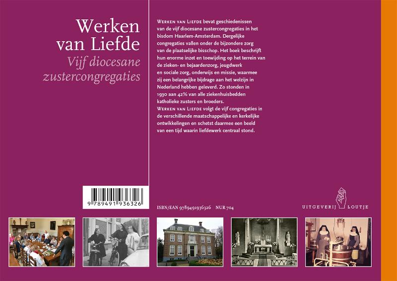 Achterkant van Werken van Liefde