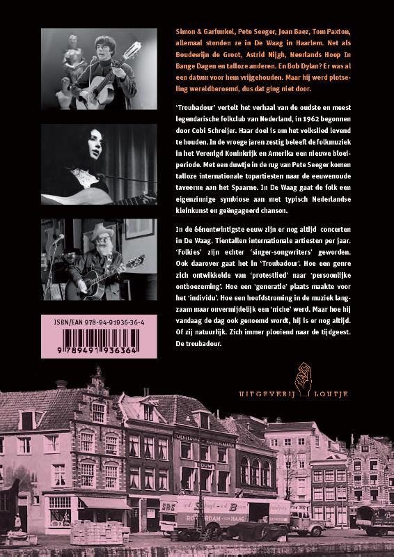 Achterkant van Troubadour