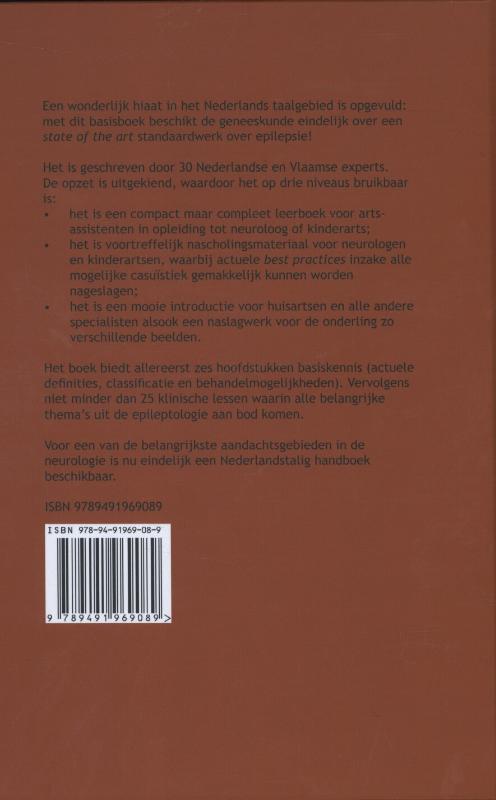 Achterkant van Epilepsie