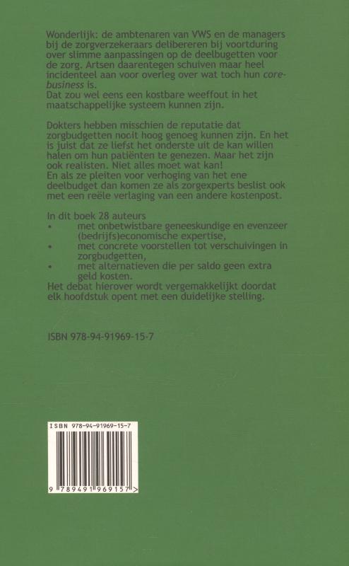 Achterkant van De dokter en het geld
