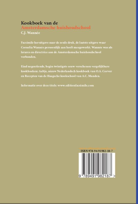 Achterkant van Wannée