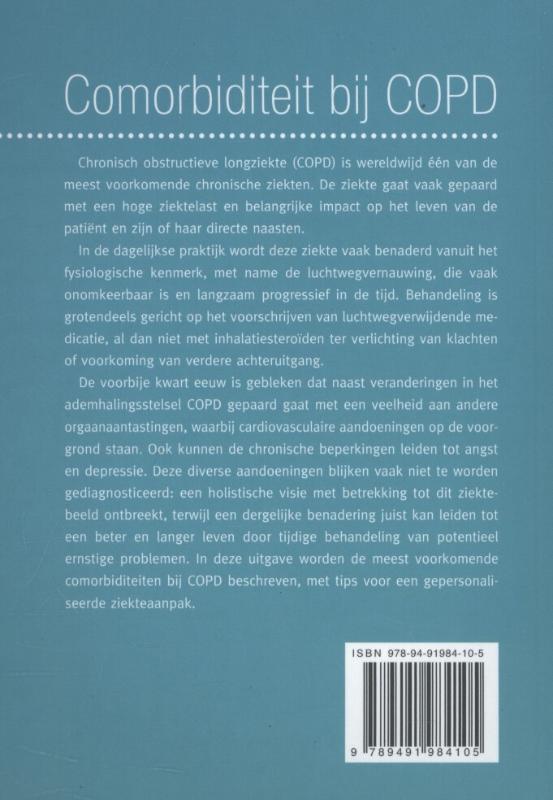 Achterkant van Comorbiditeit bij COPD