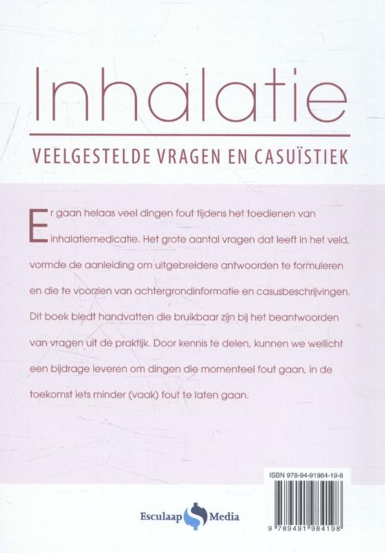 Achterkant van Inhalatie