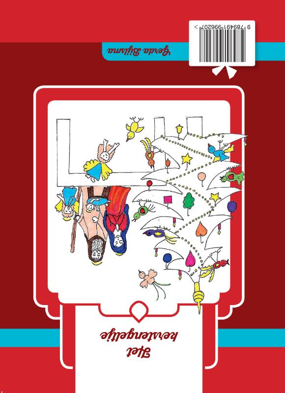 Achterkant van Pieternel en de hulpsinterklaas