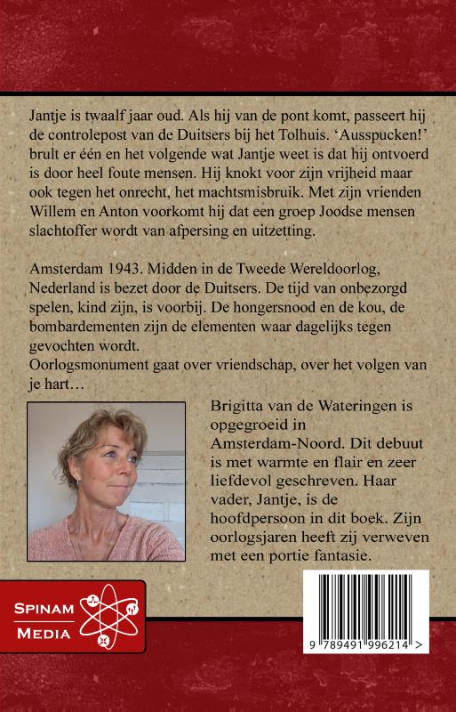 Achterkant van Oorlogsmonument