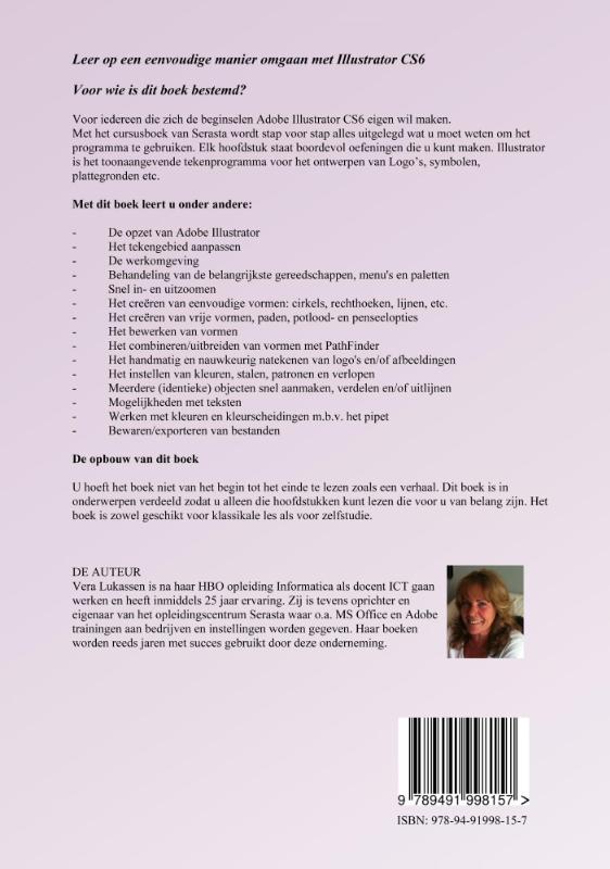 Achterkant van Adobe Illustrator CS6