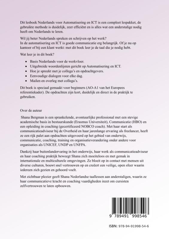 Achterkant van Niveau A0 - A1