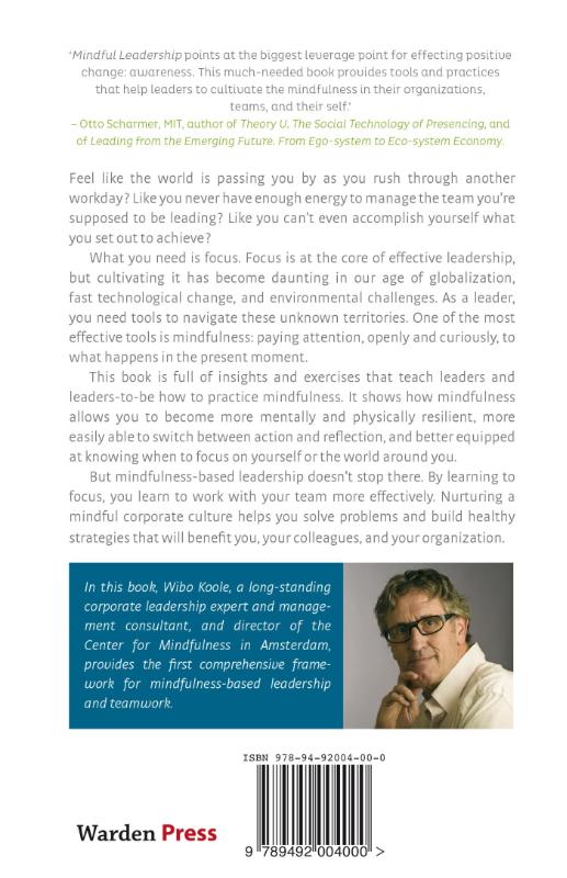 Achterkant van Mindful leadership