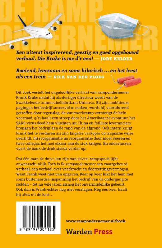Achterkant van De rampondernemer