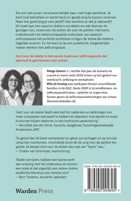 Achterkant van Hart voor de dokter
