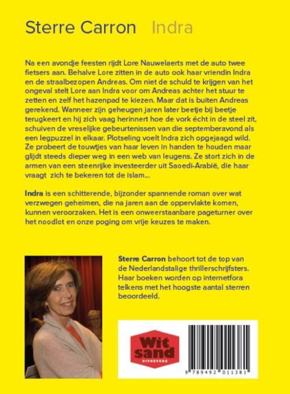 Achterkant van Indra