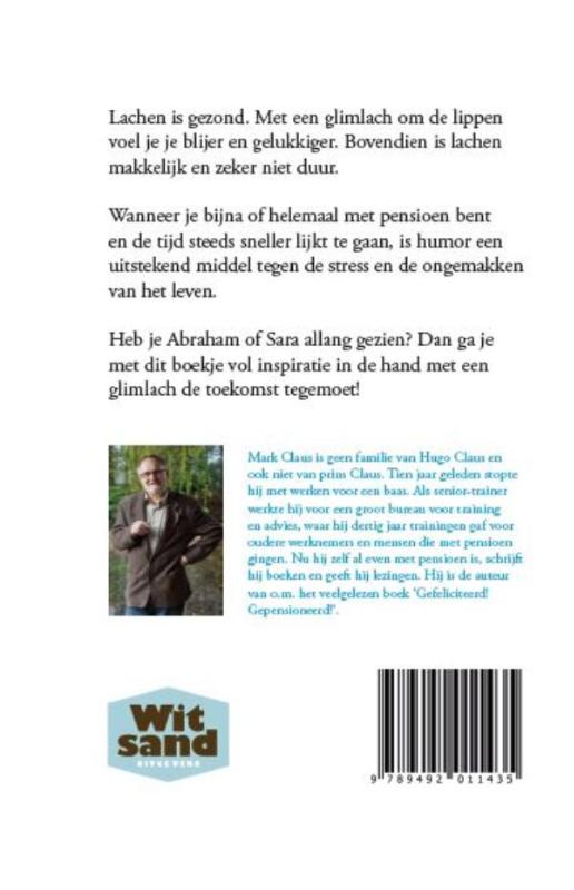 Achterkant van Ouder worden met de glimlach