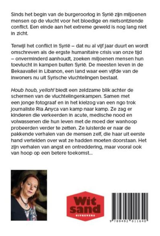 Achterkant van Houb houb, yellah!