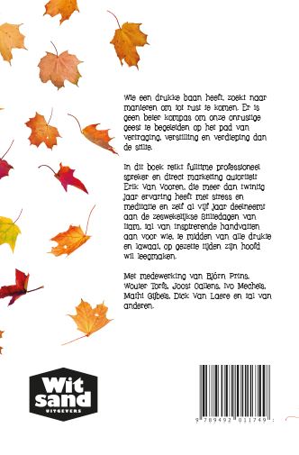 Achterkant van Stilte als kompas