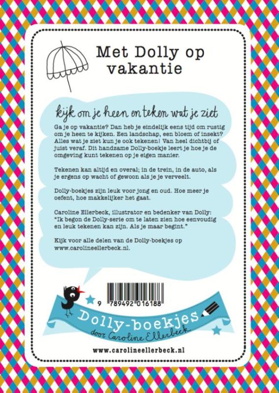 Achterkant van Met Dolly op vakantie (3 stuks)