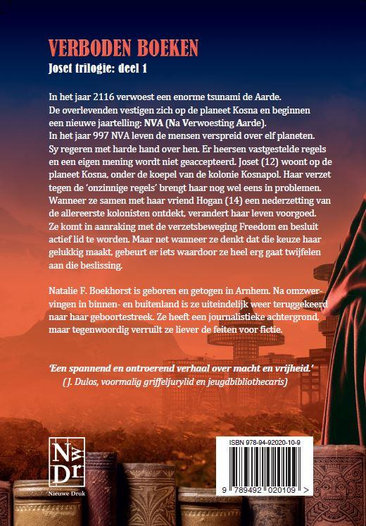 Achterkant van Verboden boeken