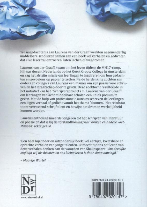 Achterkant van Wolken en andere voetstappen