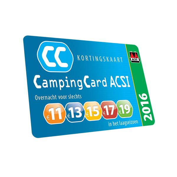 Achterkant van ACSI Campinggids Benelux 2016 + app