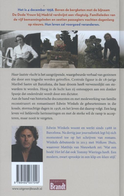 Achterkant van Haar laatste vlucht