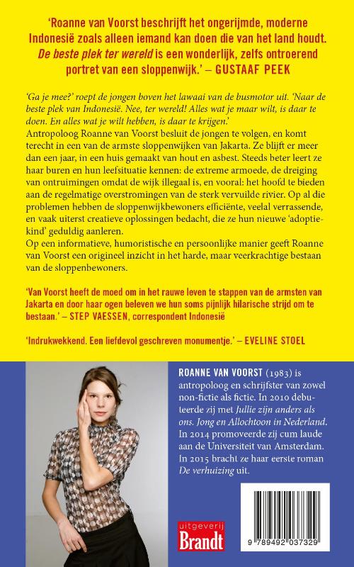 Achterkant van De beste plek ter wereld