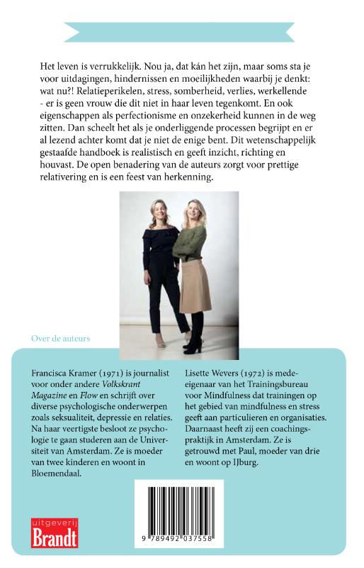 Achterkant van Psychologisch handboek voor de niet zo perfecte vrouw