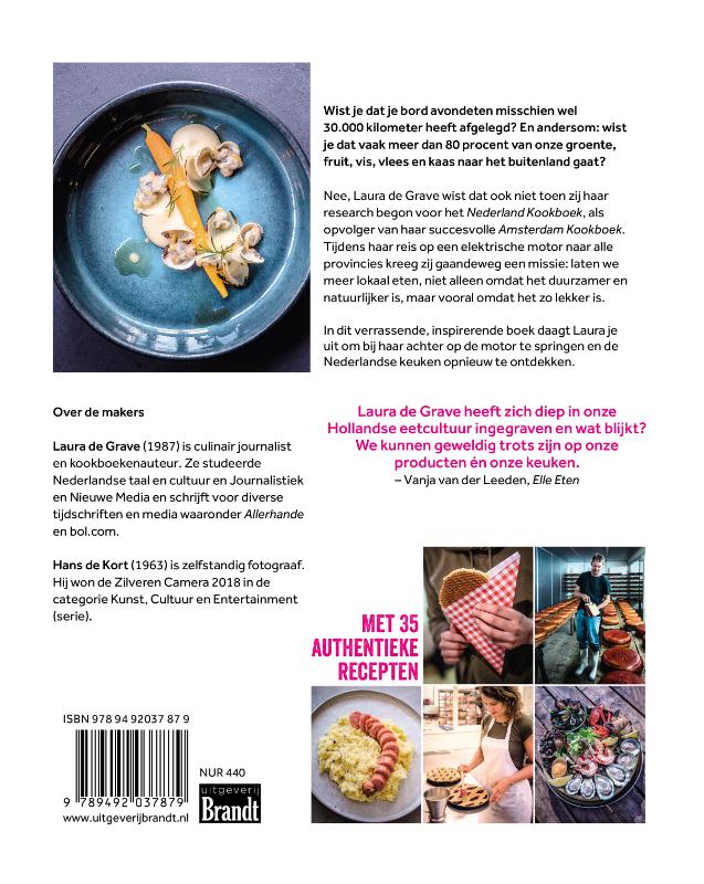 Achterkant van Nederland Kookboek