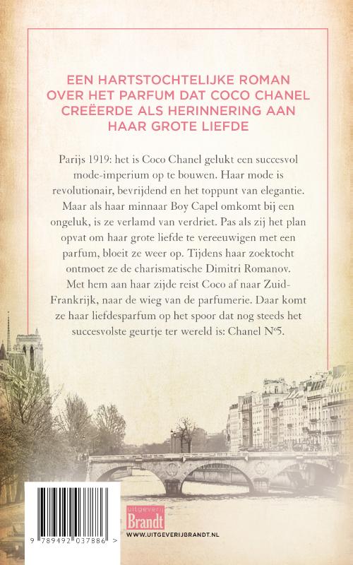 Achterkant van Mademoiselle Coco en het parfum van de liefde