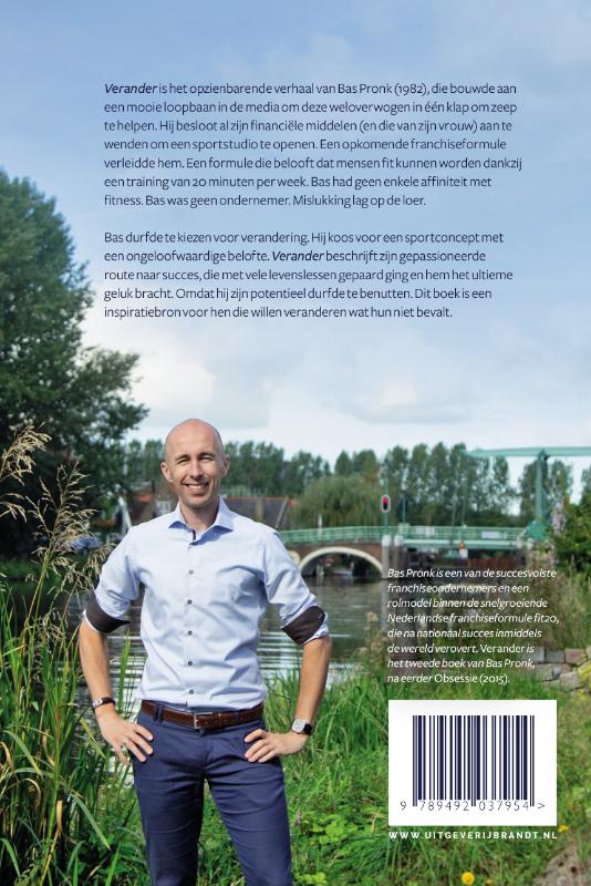 Achterkant van Verander