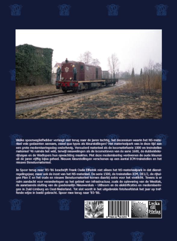 Achterkant van Spoor terug naar '85-'86