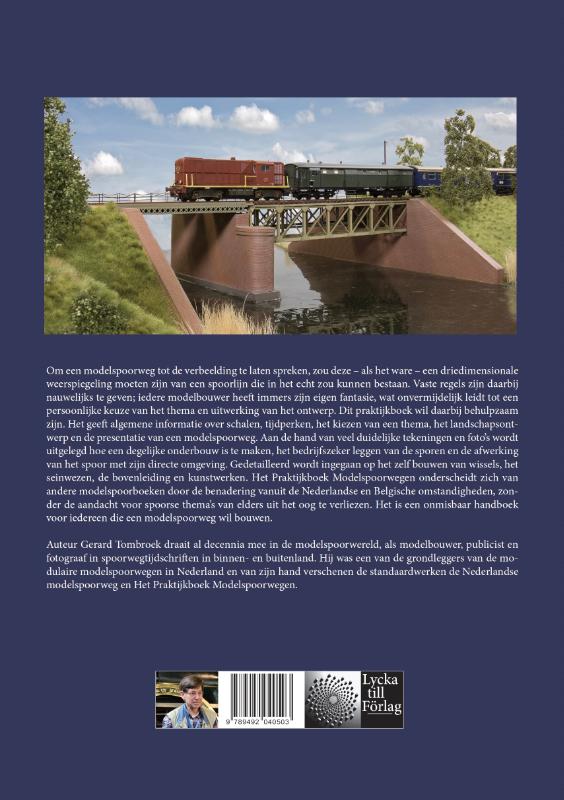 Achterkant van Praktijkboek Modelspoorwegen