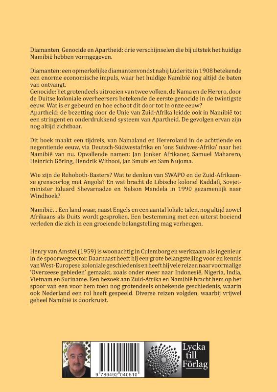 Achterkant van Diamanten Genocide en Apartheid