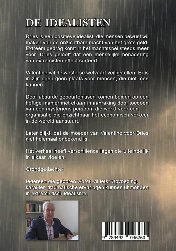 Achterkant van De idealisten