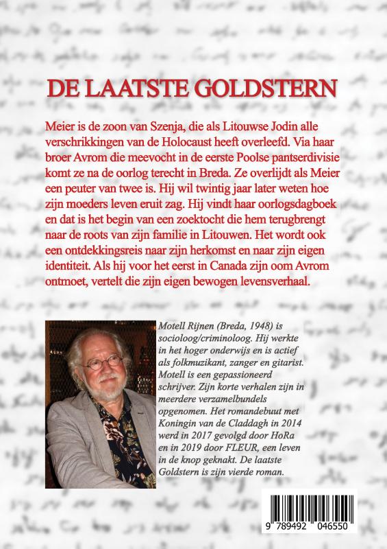 Achterkant van De laatste Goldstern