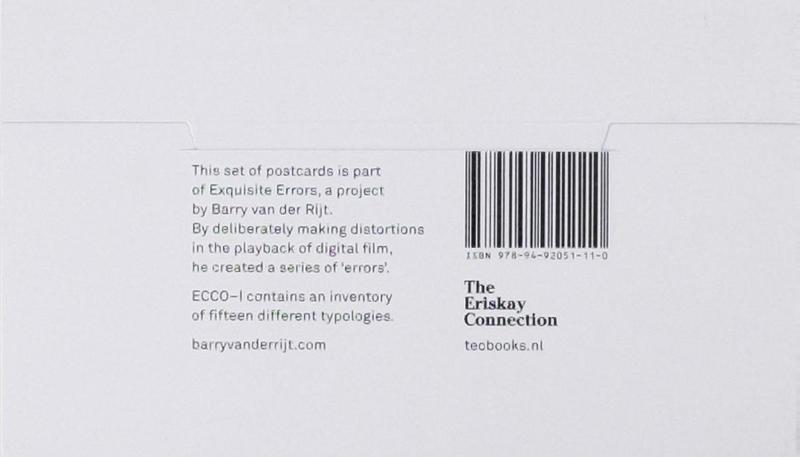 Achterkant van Exquisite Errors: ECCO-I